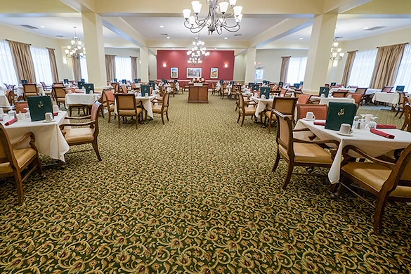 Brookdale Franklin Independent Living in Franklin, TN, formal dining room