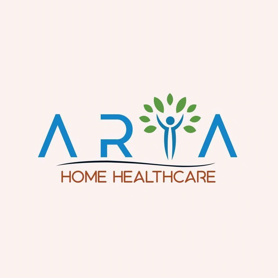 Arya Home Healthcare Official Logo. 