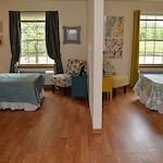 Brownsburg Meadows Assisted Senior Living in IN shared suite bedroom