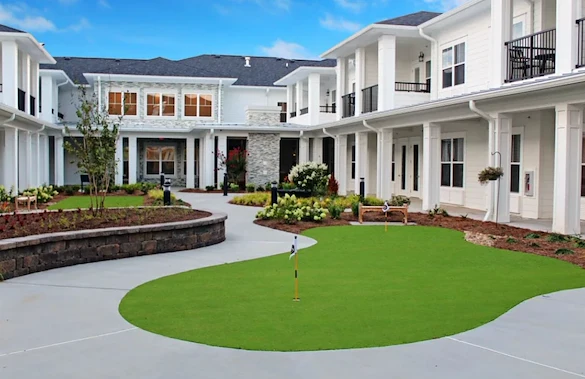 The Blake at Kingsport putting green