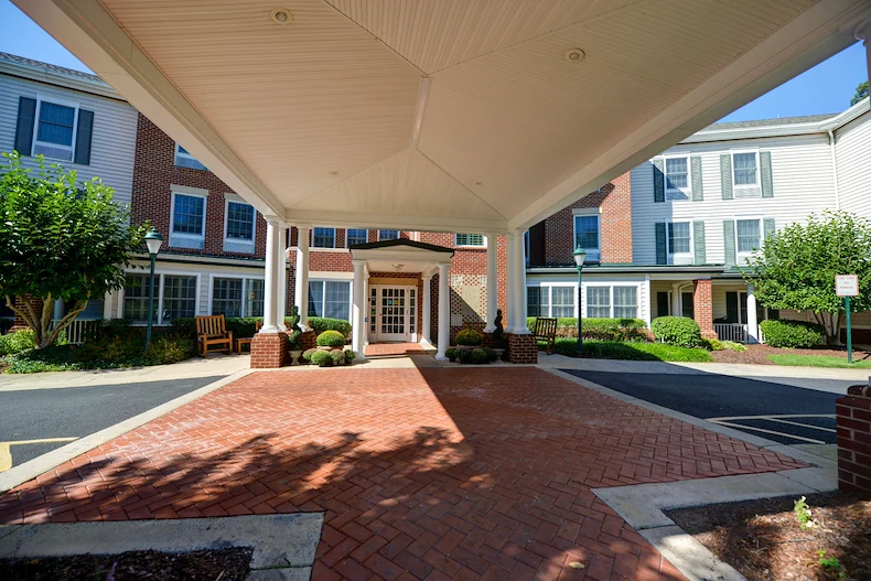 Charter Senior Living of Fredericksburg, Virginia, front entrance