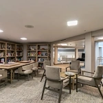 Independent living at Laurel Grove by Barclay House in Lawrenceville, GA, activities room