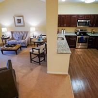 Large variety of floor plans in Harmony's Independent Living senior living apartments