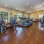 Covenant Living at the Samarkand in Santa Barbara, CA, fitness room
