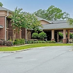 Partin Place Senior Living front entrance