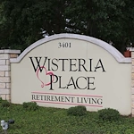 Wisteria Place Assisted Living & Memory Care, assisted living and memory care in Abilene, TX, community sign