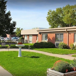 Beautiful enclosed courtyard