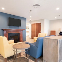 Lounge area