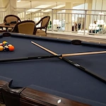 Camellia Gardens Gracious Retirement Living Hawthorn Senior Independent Living in Maynard, Massachusetts billiards table