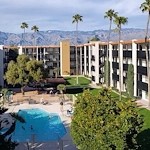 View of the Catalina Mountains from the 4th floor