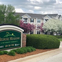 Melrose Meadows outdoor entrance sign