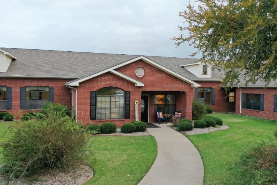 Assisted living and memory care at Bridgewater Memory Care in Granbury, TX, front exterior