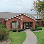 Assisted living and memory care at Bridgewater Memory Care in Granbury, TX, front exterior