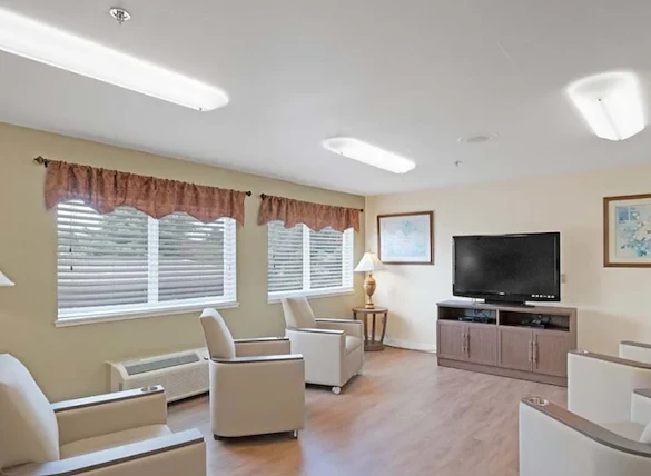 Media room at The Fairmont