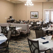 Parkway Place Senior Living dining room