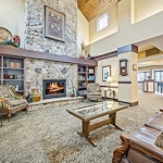 Ecumen Lakeshore Senior Living Front Entrance Lobby