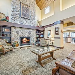 Ecumen Lakeshore Senior Living Front Entrance Lobby