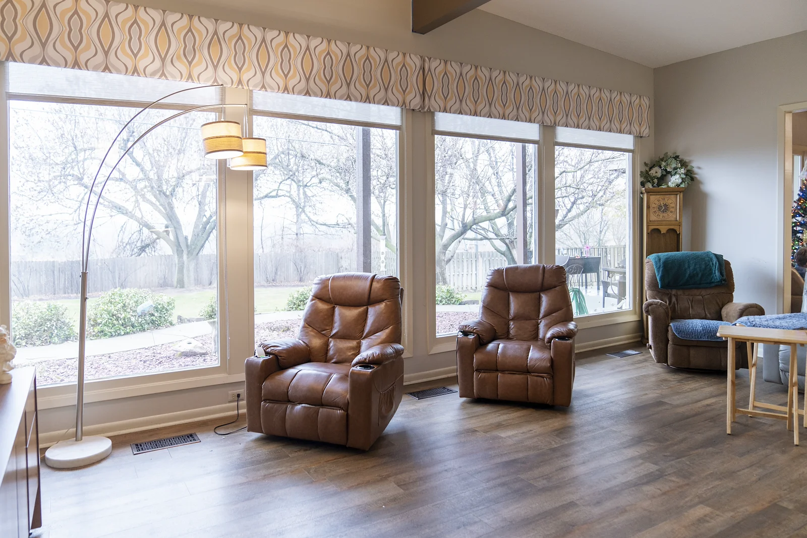 Legato Living Residential Memory Care at Eastridge senior living community offering assisted living, memory care, adult day services, and respite care in Omaha, NE, community living room