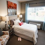 Fieldstone Memory Care of Silverdale bedroom