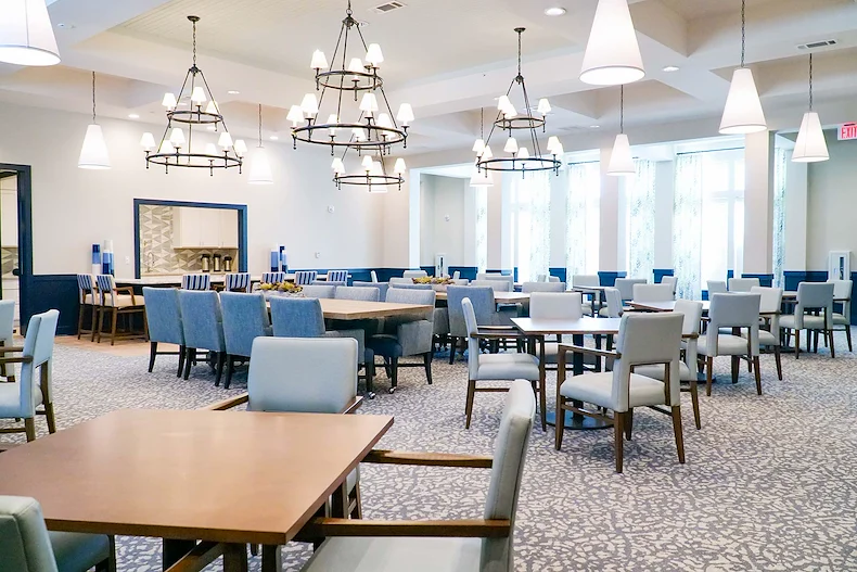 The Barclay at Little River dining room