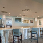 Bar/lounge area at Verena at Leander Senior Living