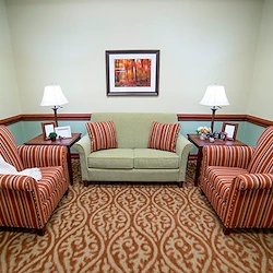 Brookdale Summer Ridge Assisted Living in Rockwall, TX, sitting area