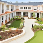 The Blake at Charlottesville outdoor space