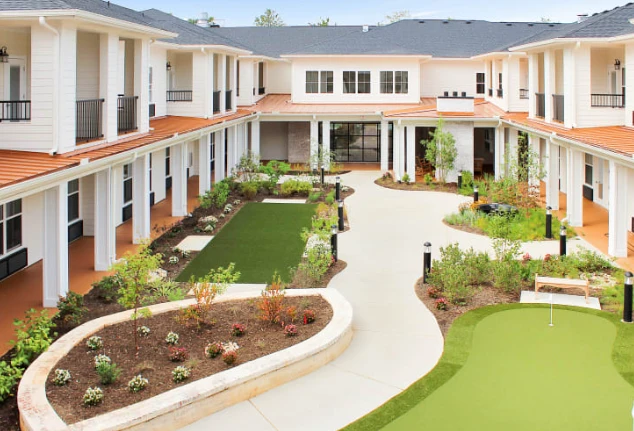 The Blake at Charlottesville outdoor space