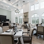 The Blake at Charlottesville dining room