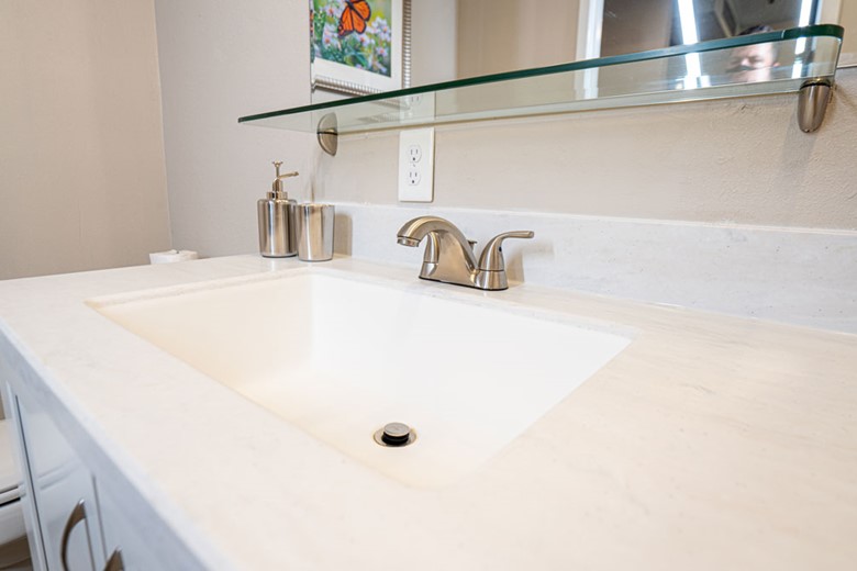 Novellus | Stockton, CA | Assisted Living | Apartment bathroom