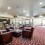 Alexis Estates Gracious Retirement Living by Hawthorn Senior Living, independent living in Allen, TX, common area with  seating