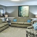 American House Westland Venoy senior living community offering independent living, assisted living, and respite care in Westland, MI, living room