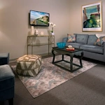 The Blake at Carnes Crossroads lounge area