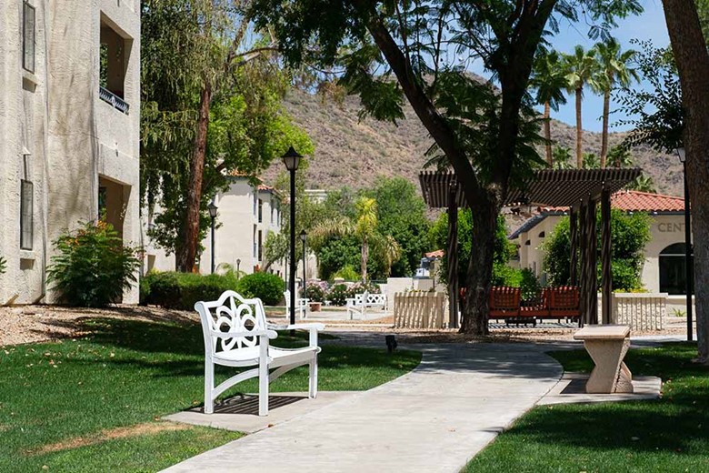 Gazebo & walking paths