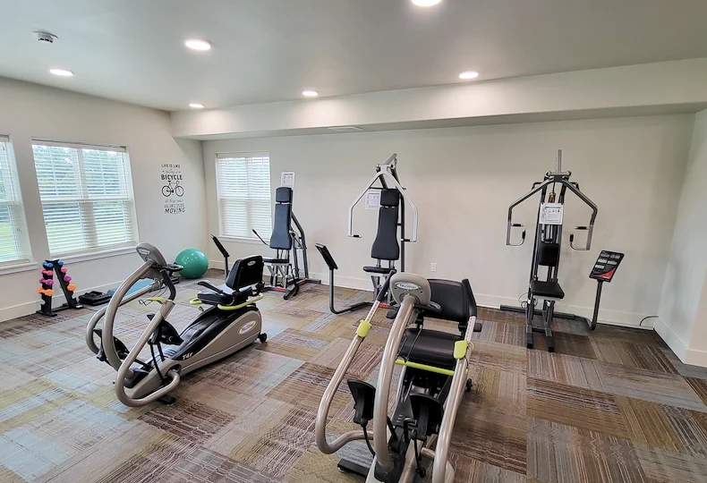 Southern Pines Gracious Retirement Living Hawthorn Senior Independent Living in Southern Pines, North Carolina gym fitness center