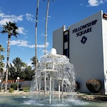 Front entrance off Broadway Blvd.