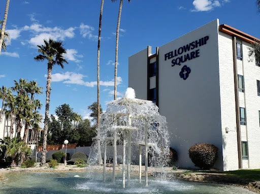 Front entrance off Broadway Blvd.