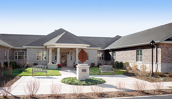 Franklin Place Senior Memory Care in Franklin, WI front exterior