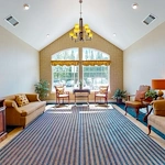 Lounge area of Gaines Park Senior Living