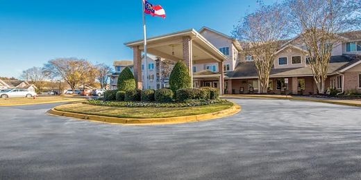 Front entrance of Washington Commons 