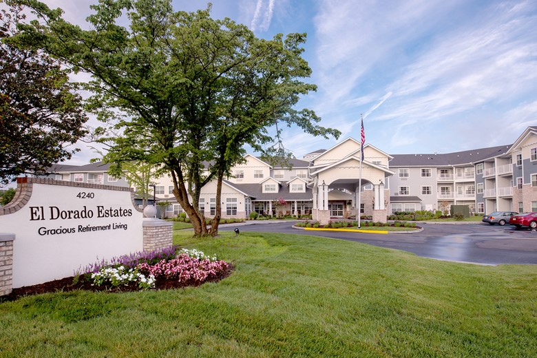 El Dorado Estates Gracious Retirement Living Hawthorn Senior Independent Living in El Dorado Hills, California front exterior