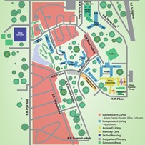 John Knox Village Continuing Care Retirement Community (CCRC) Map