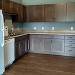 Hamlin Bell independent senior living in Perry, Iowa apartment kitchen