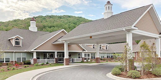 North Carolina Veterans Home Skilled Nursing & Rehabilitation Senior Living in Black Mountain, NC front exterior