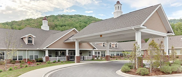 North Carolina Veterans Home Skilled Nursing & Rehabilitation Senior Living in Black Mountain, NC front exterior