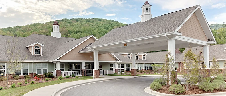 North Carolina Veterans Home Skilled Nursing & Rehabilitation Senior Living in Black Mountain, NC front exterior