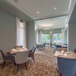 Dining area at Verena at Leander Senior Living