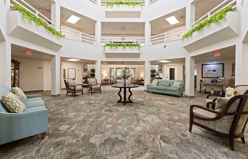 Parkrose Chateau Gracious Retirement Living Hawthorn Senior Independent Living in Portland, Oregon front entrance