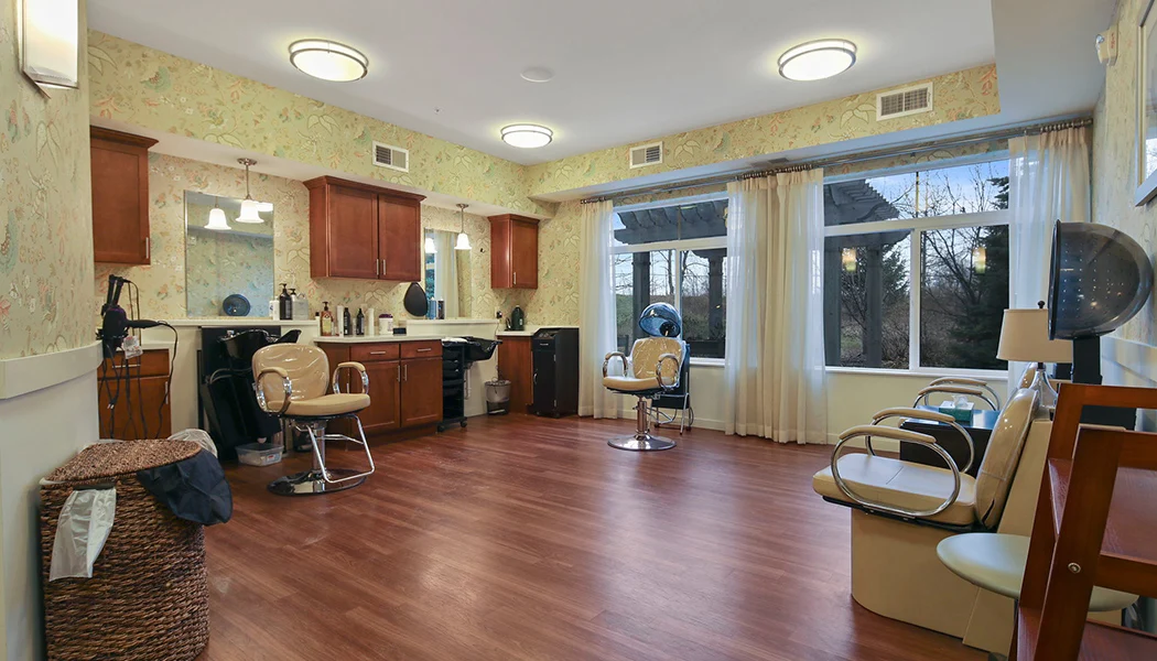 Beauty salon at the Waters of Edina 