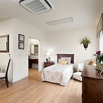 Pomeroy Living Rochester apartment bedroom